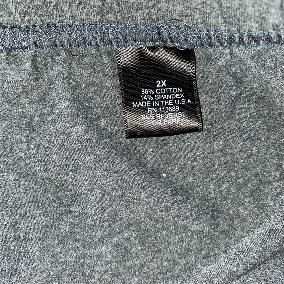 Women With Control Boot Cut Pants 1X Dark Gray slight flare leg USA Made 1XL - Picture 4 of 6